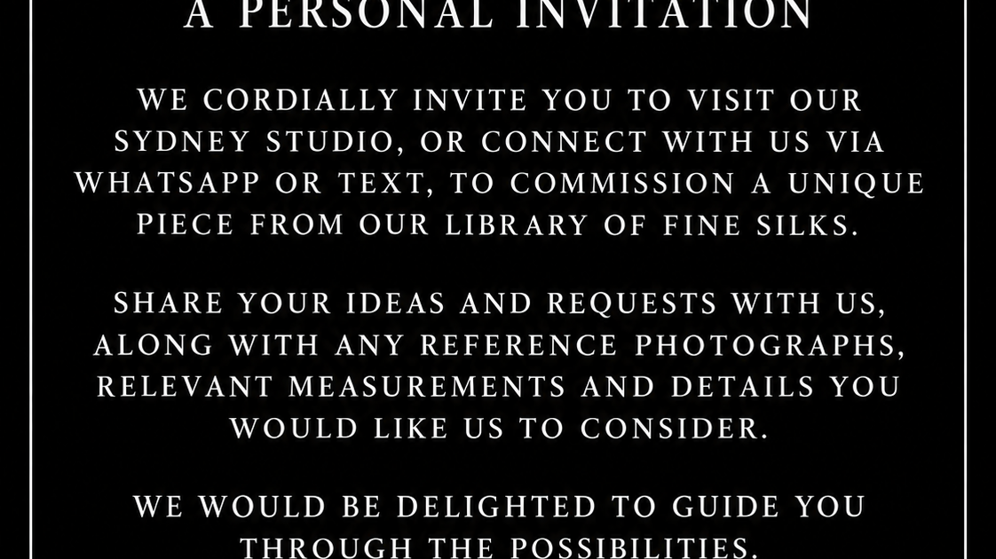A Bespoke Invitation From Le Noeud Papillon