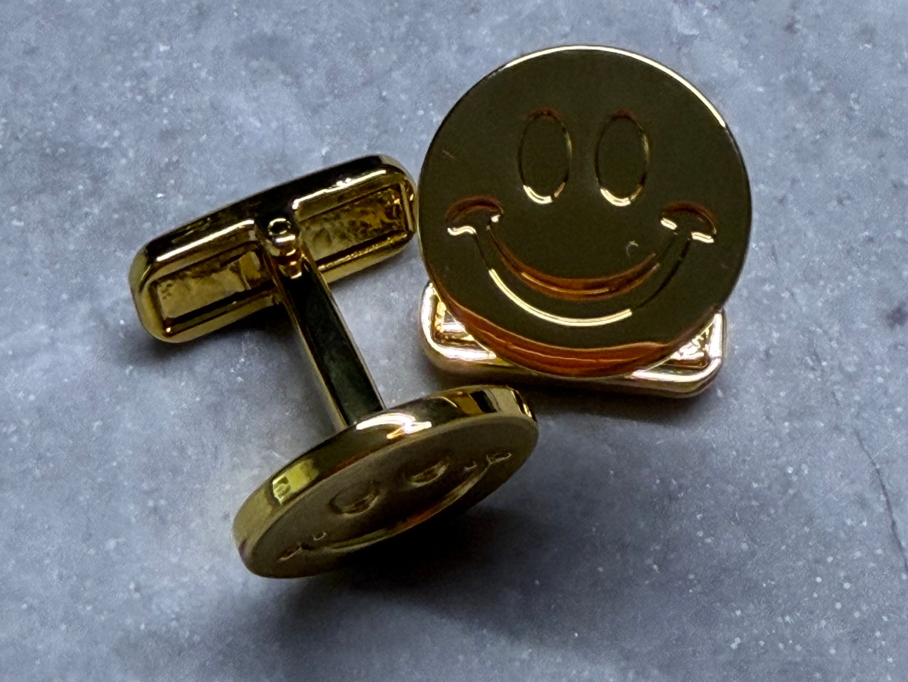 Just About The Happiest Cufflinks You Will Ever Own