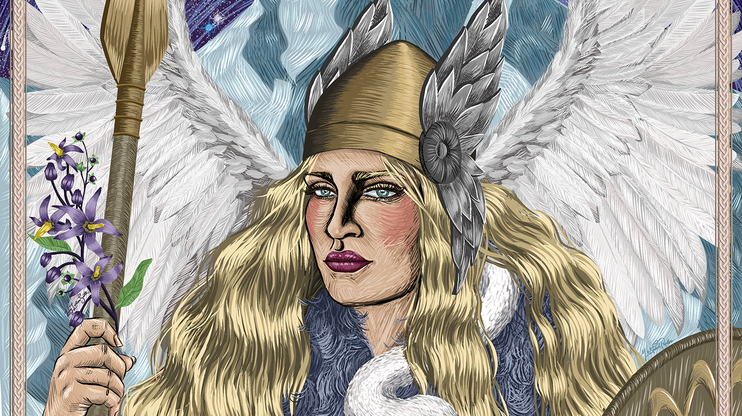 Valkyrie - The Next Limited Edition Printed Silk