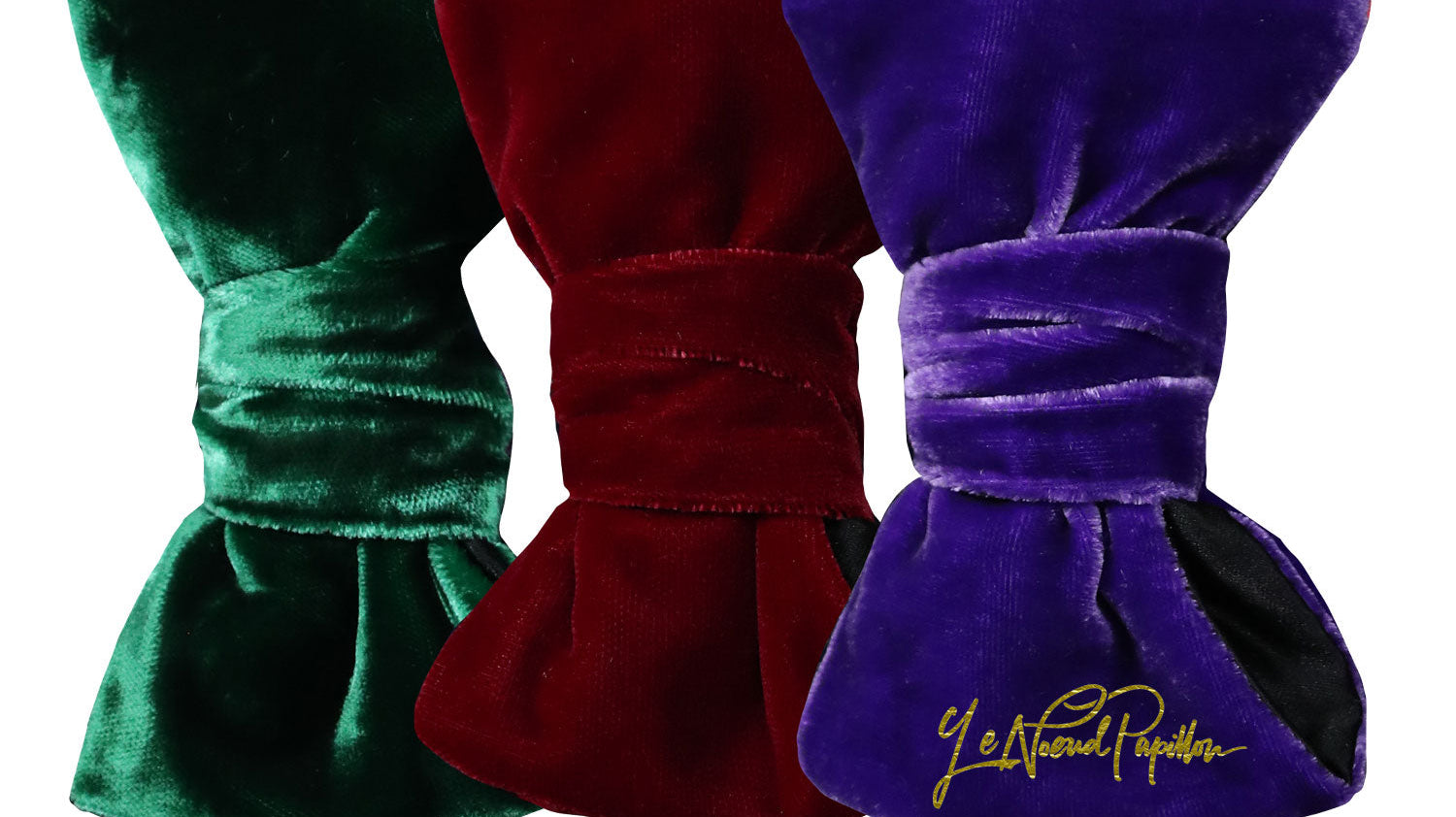 A Very Handsome Proposition - A Hand-Tied Velvet Bow Tie
