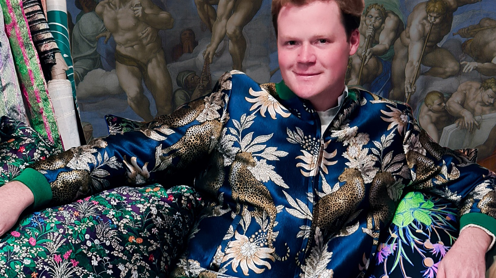 Le Noeud Papillon Silk And Lurex Bomber Jackets - Bespoke Orders Only Through The Sydney Studio