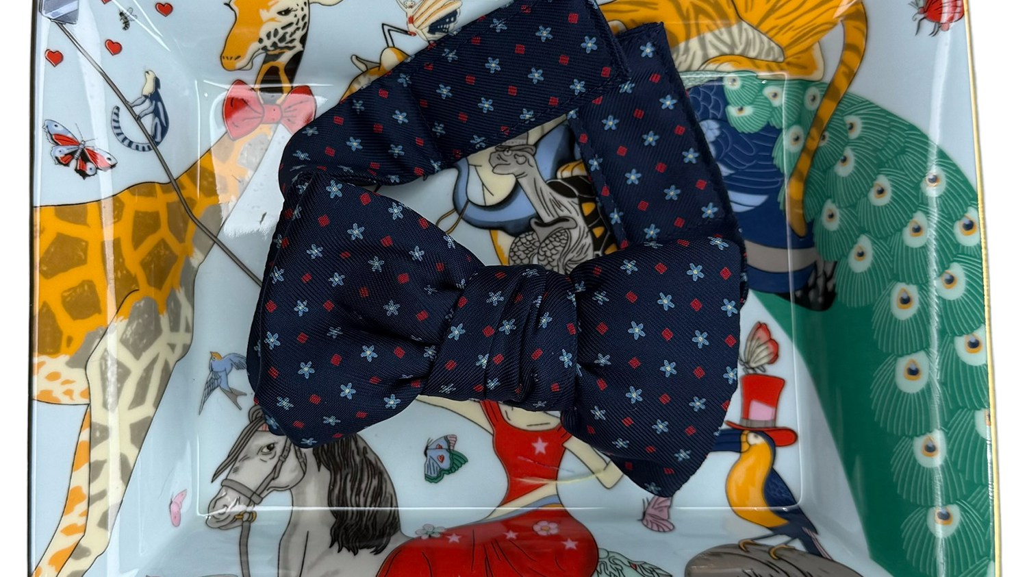 What Is It? Well, It's Probably A World First, The Dog Can Now Have A Hand-Tied Bow Tie