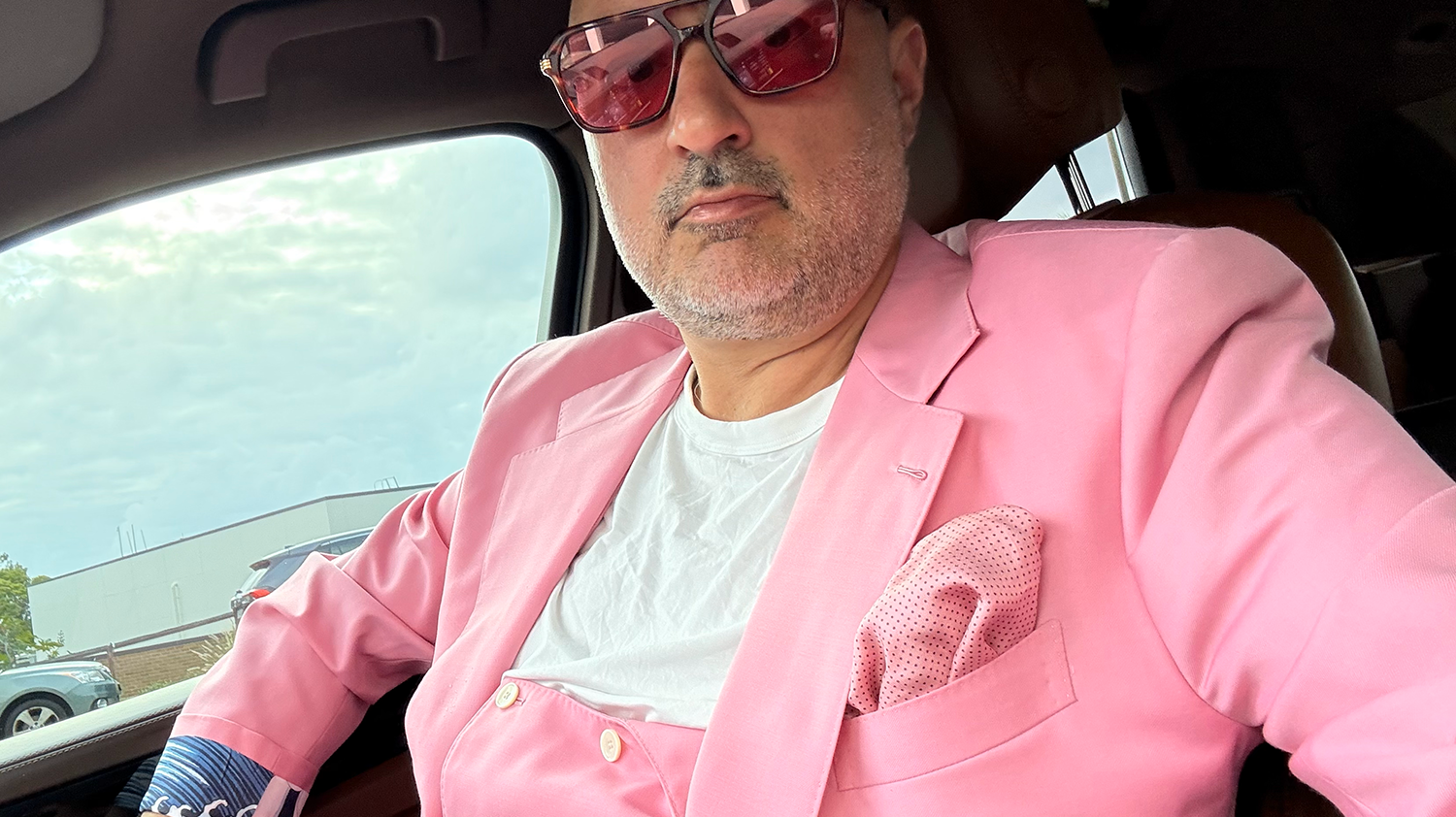 When It Is Too Hot, A Pocket Square Will Suffice