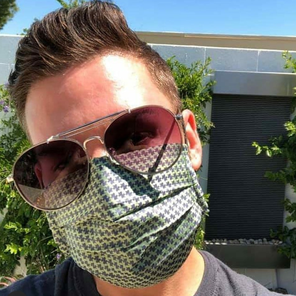 HOW PEOPLE WEAR OUR FACE MASKS MADE IN AUSTRALIA PROTECTION WITH S