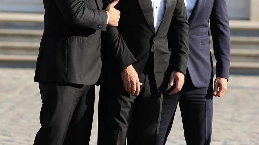 Karl stefanovic Richard Weinberg fitzy Guillaume Brahimi wedding