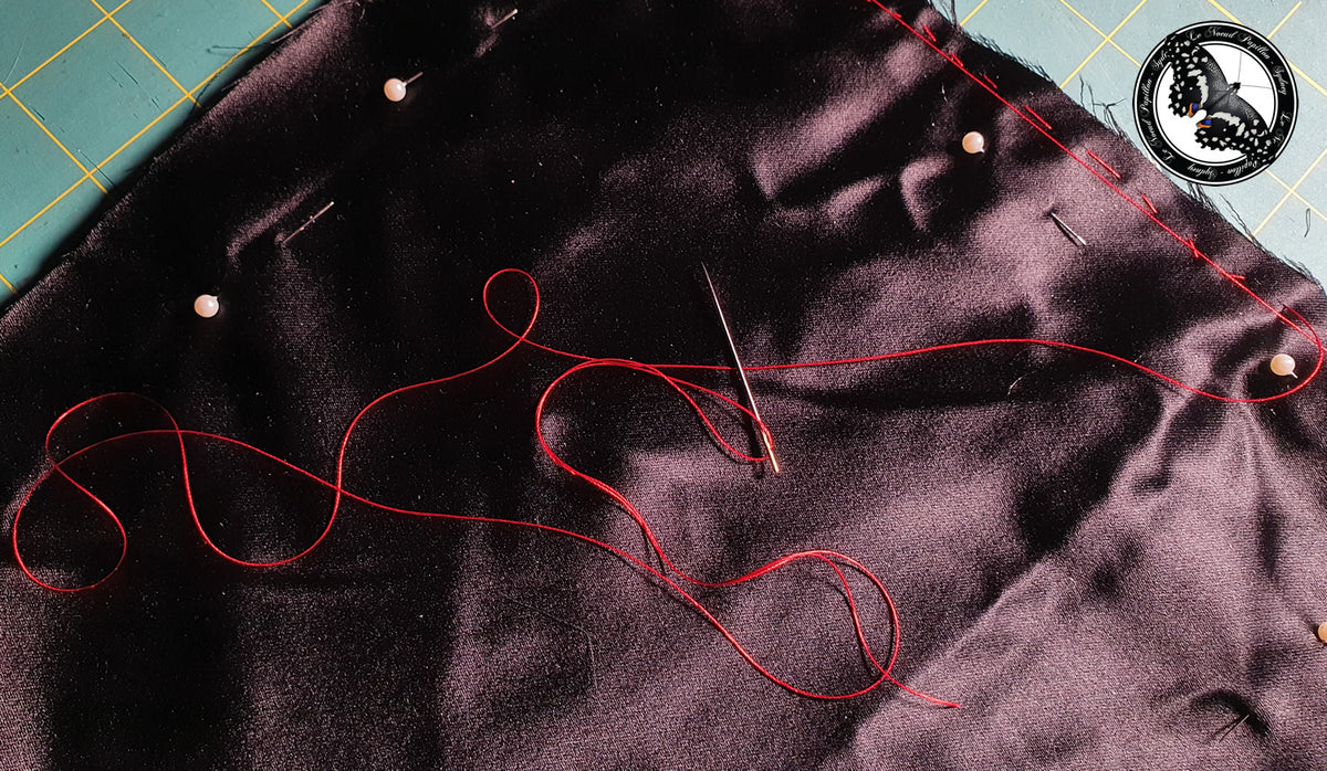 DIY Sewing In A Straight Line By Hand Le Noeud Papillon Of Sydney