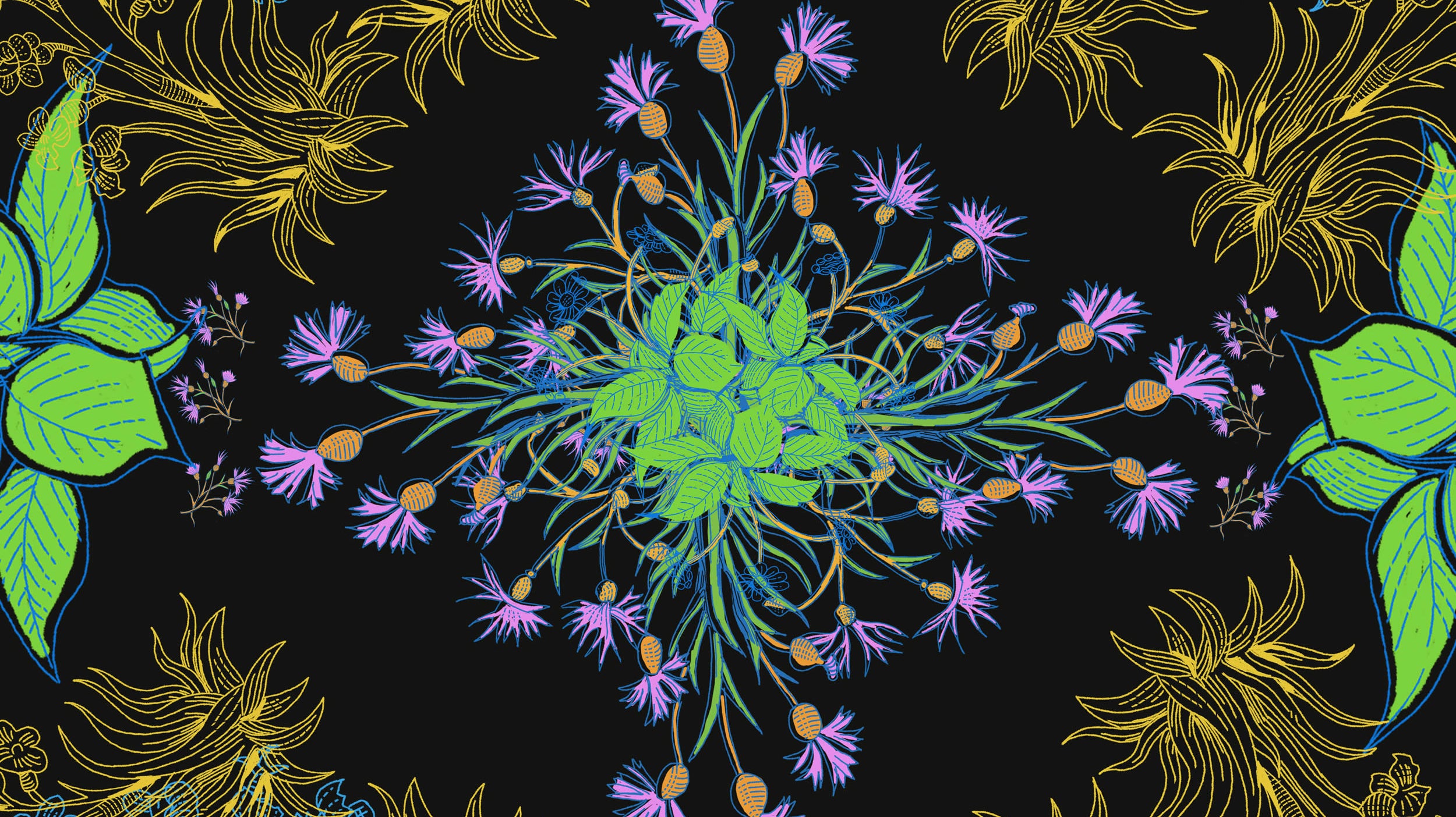 A New Design Based On Sandro Boticelli's La Primavera