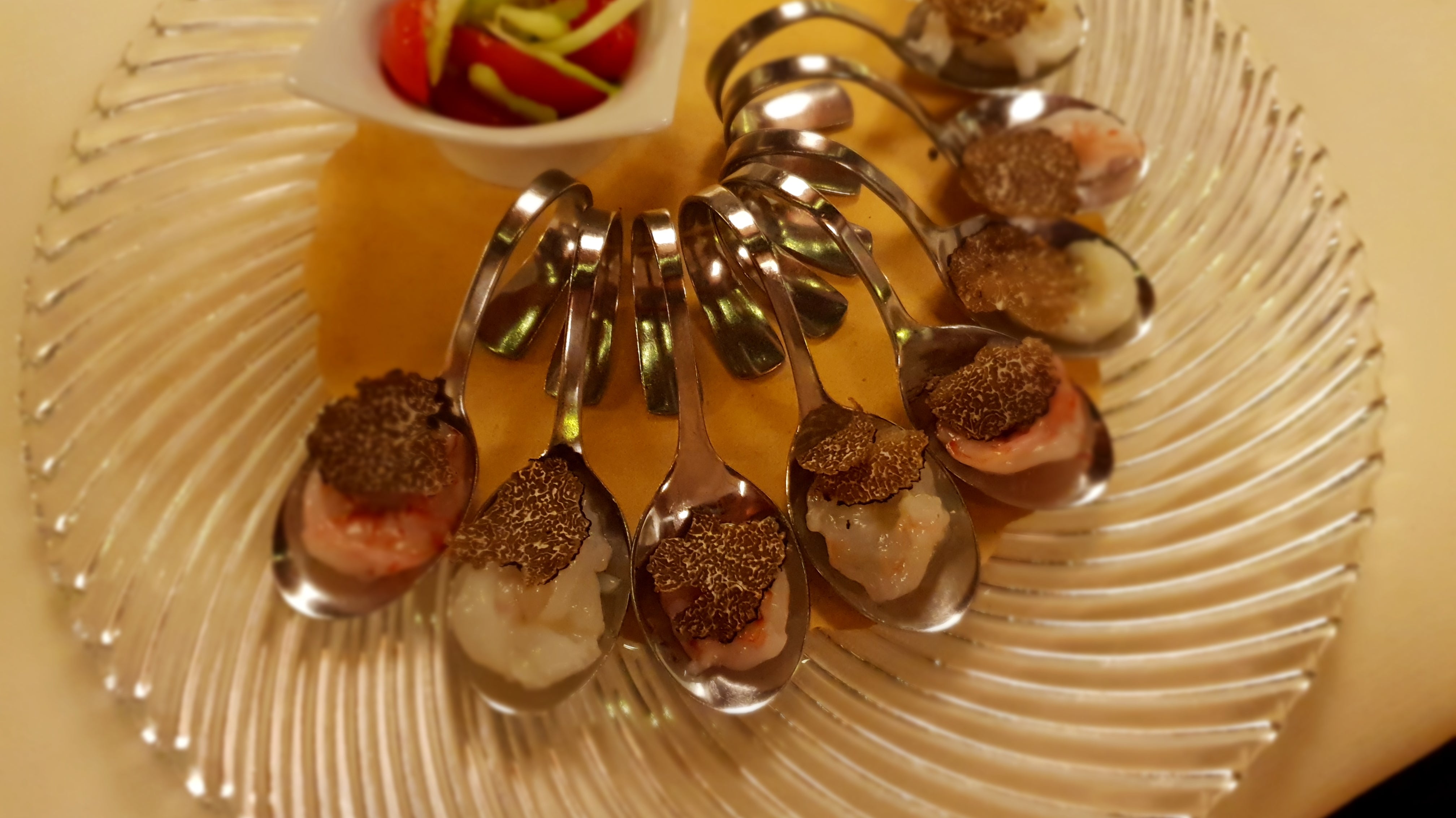 Ristorante Sant'Anna In Como - A Truffle Prawn Dish You Will Love