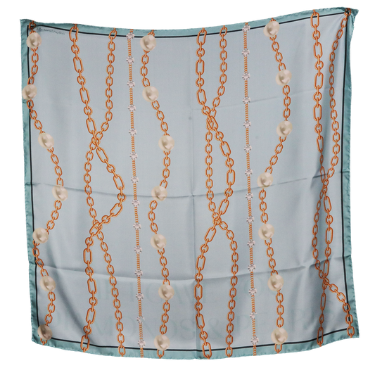 If I Gave You Diamonds And Pearls Silk Scarf