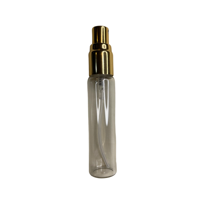 Engraved PU Leather 10ML Atomiser In Pink