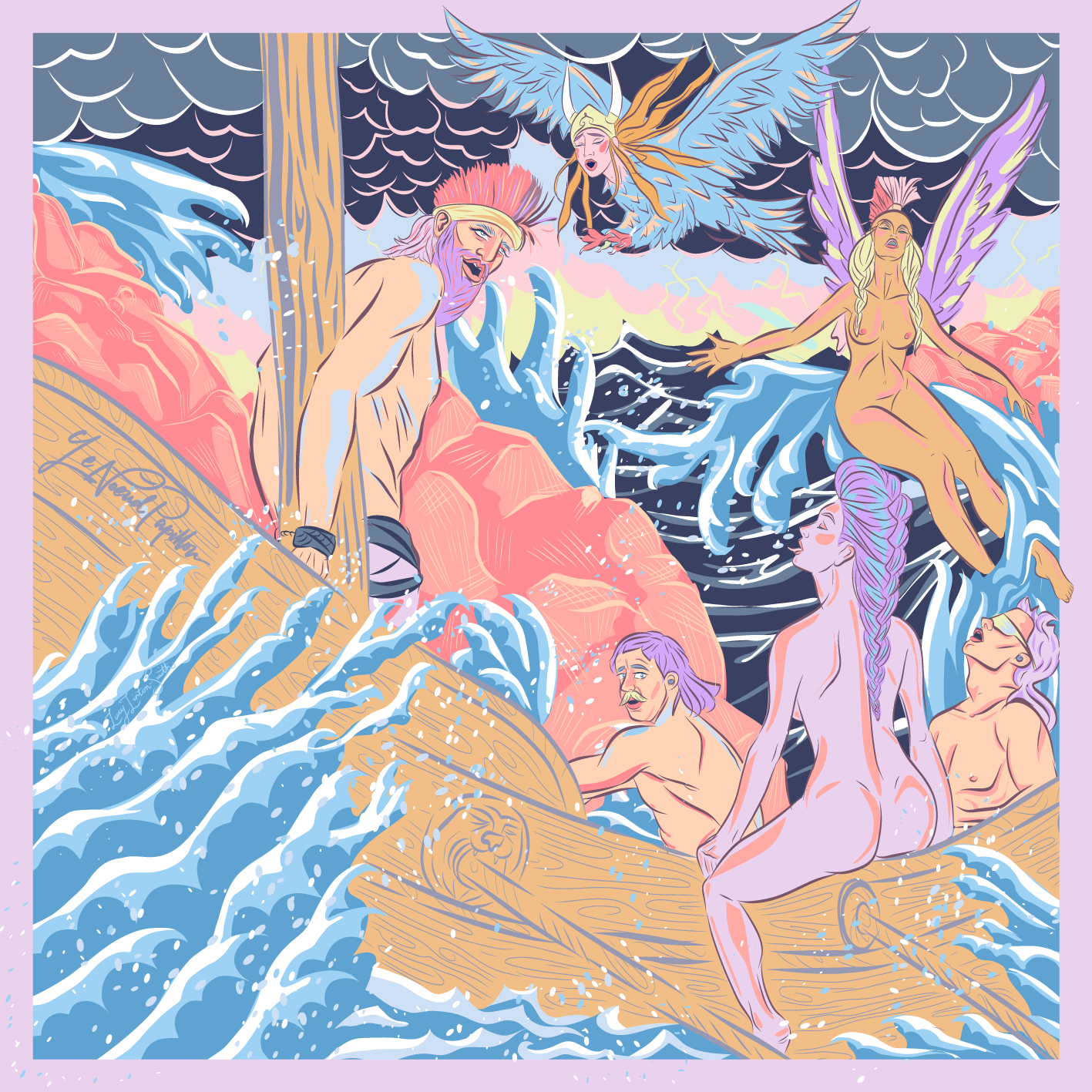 Odysseus Resists The Call Of The Sirens