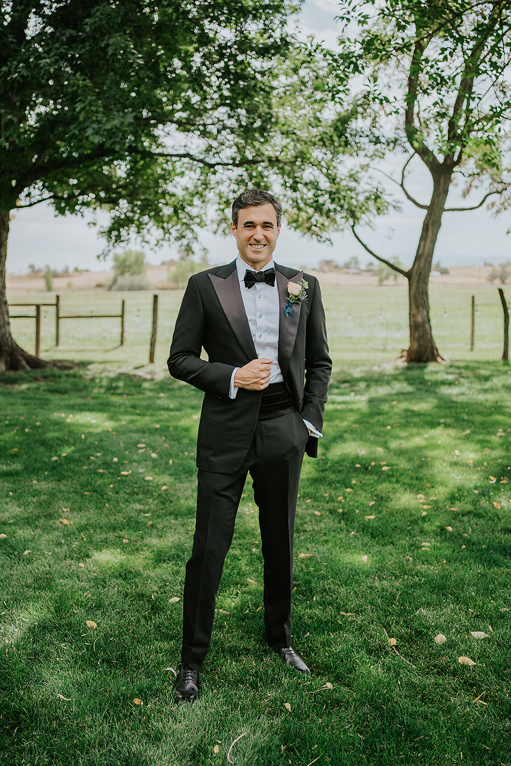 Matching Sets Of Cummerbund And Bow Tie Is One Text Away