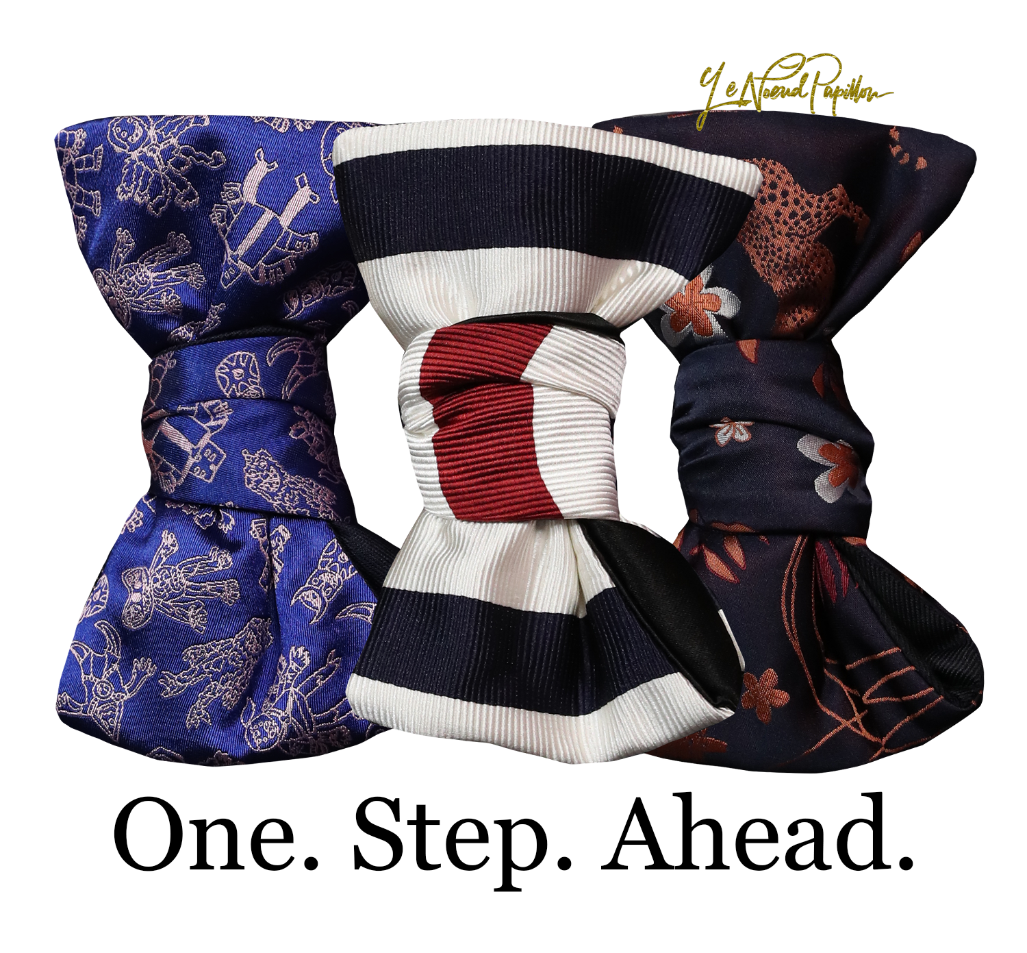 One. Step. Ahead.