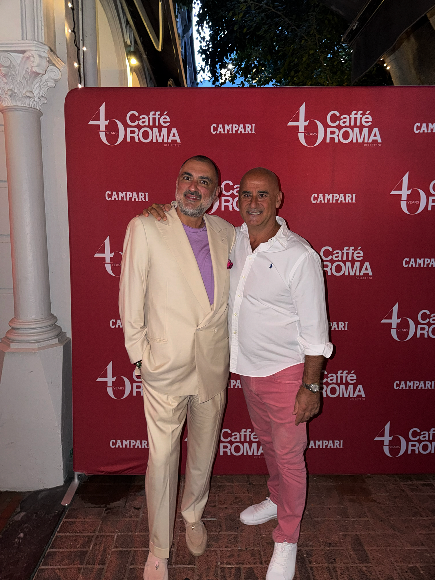 Caffe Roma Turns 40, Congratulations Danilo !