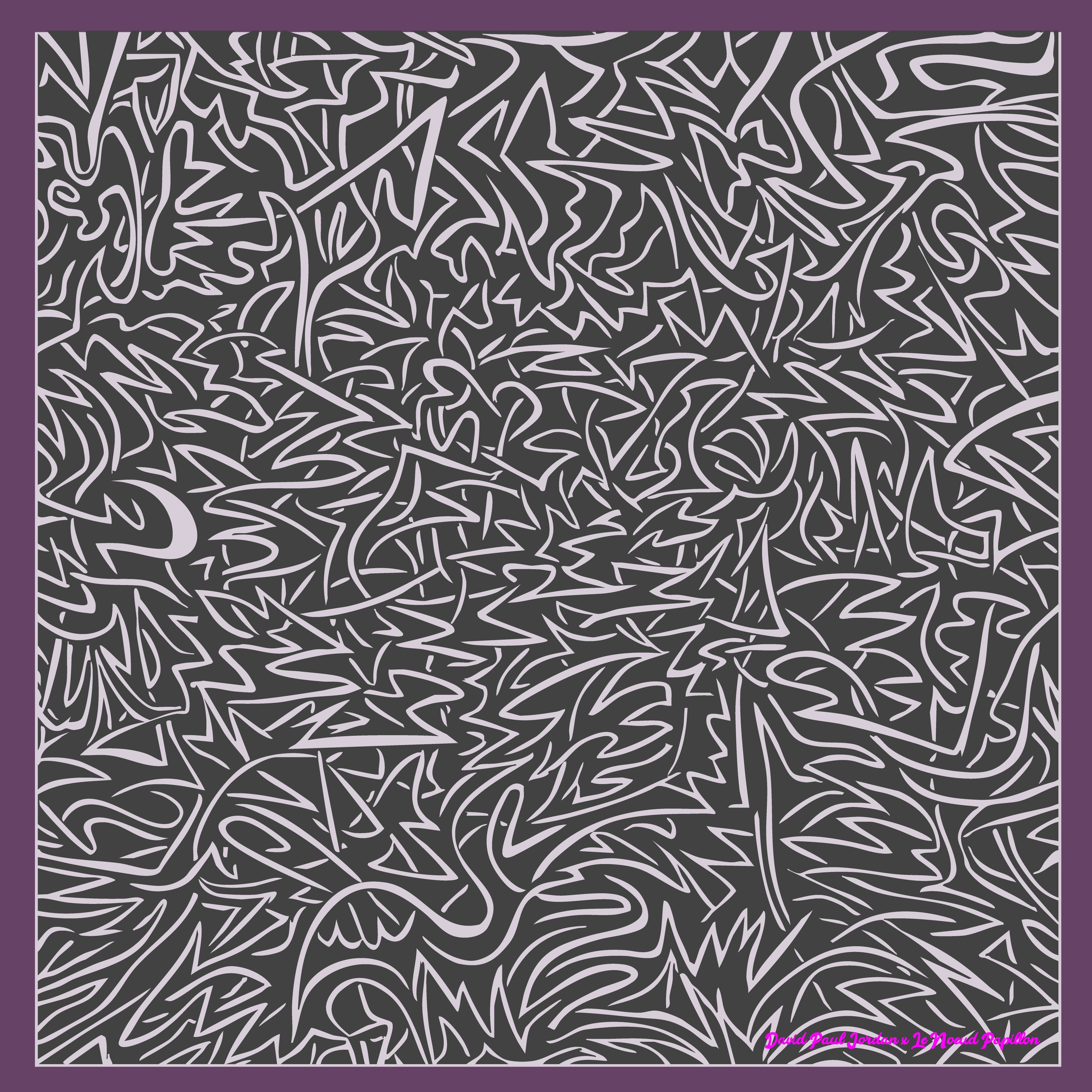 David Paul Jordan Submission For The Design A Scarf Competition