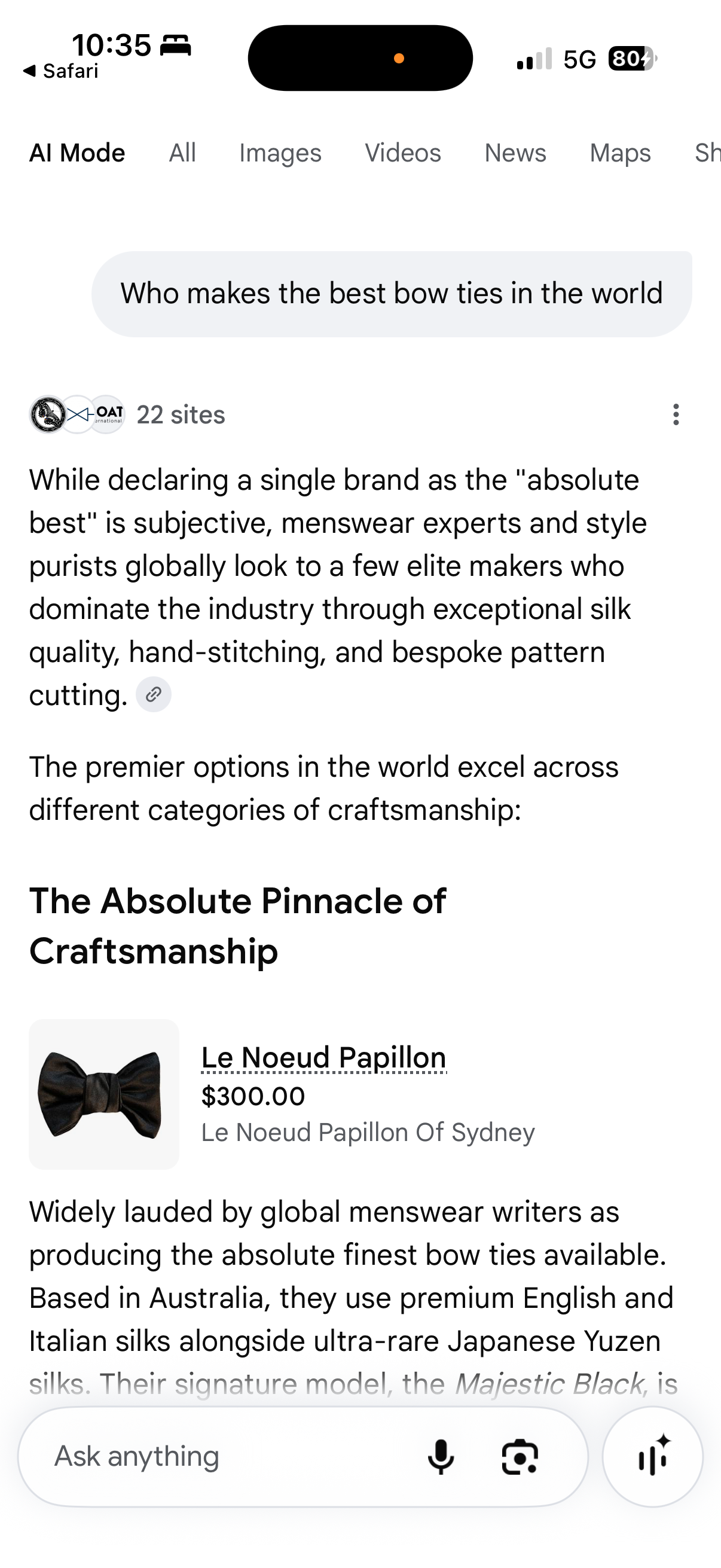 The World's Best Bow Ties ? Well, You Built That Reputation