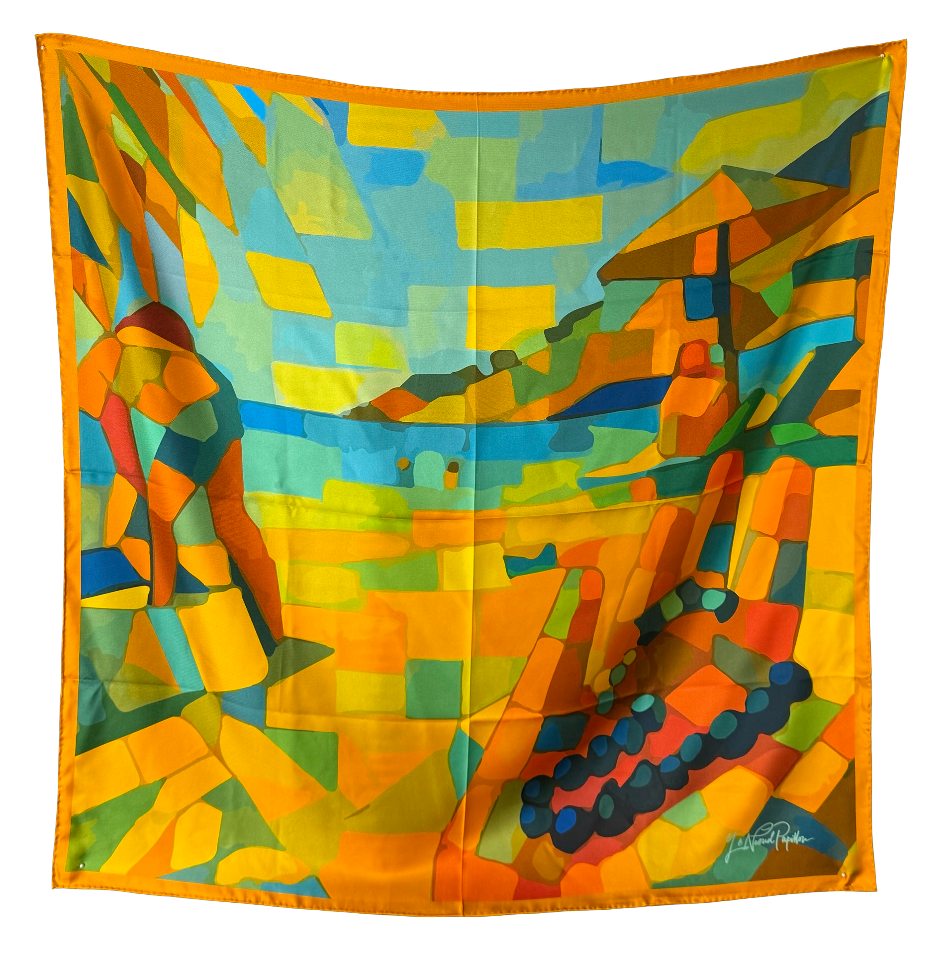 Your Artwork Here - The Le Noeud Papillon Design A Silk Scarf Competition