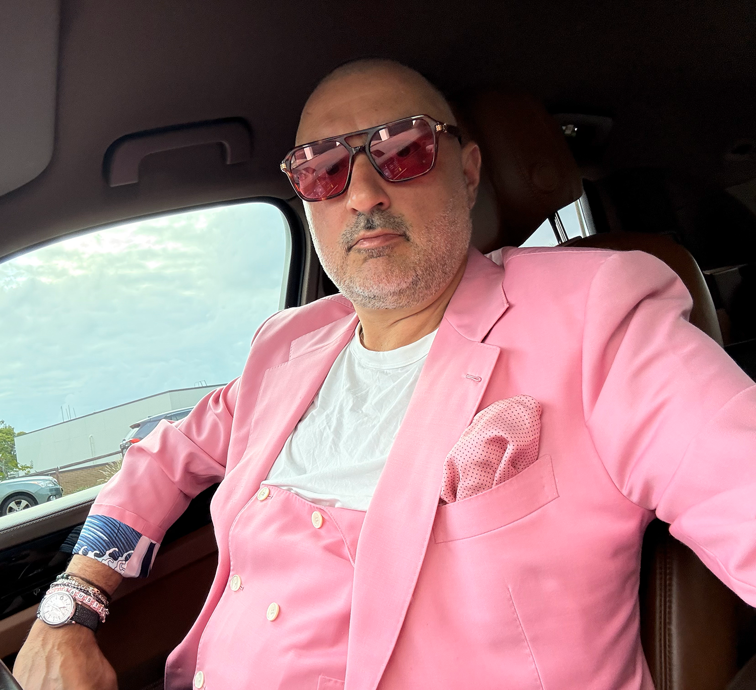When It Is Too Hot, A Pocket Square Will Suffice