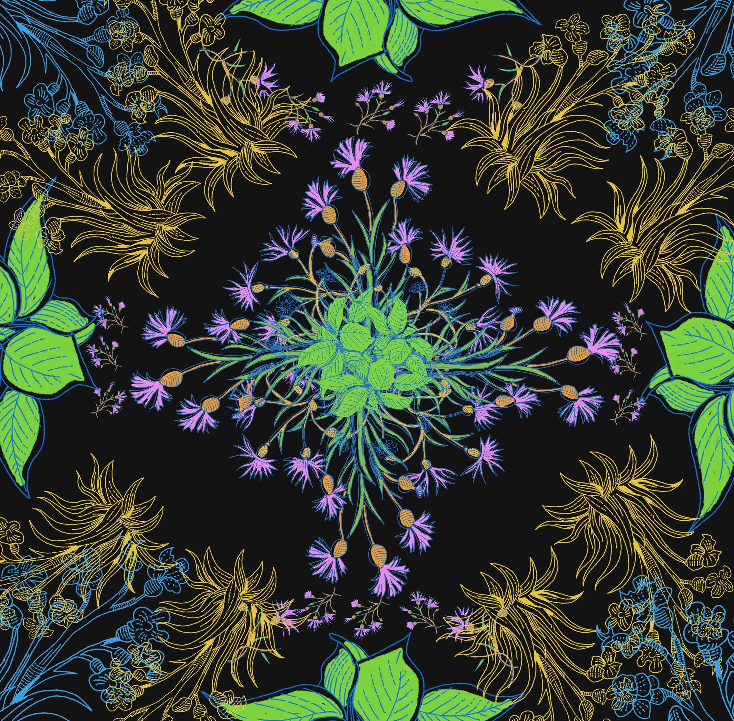 A New Design Based On Sandro Boticelli's La Primavera