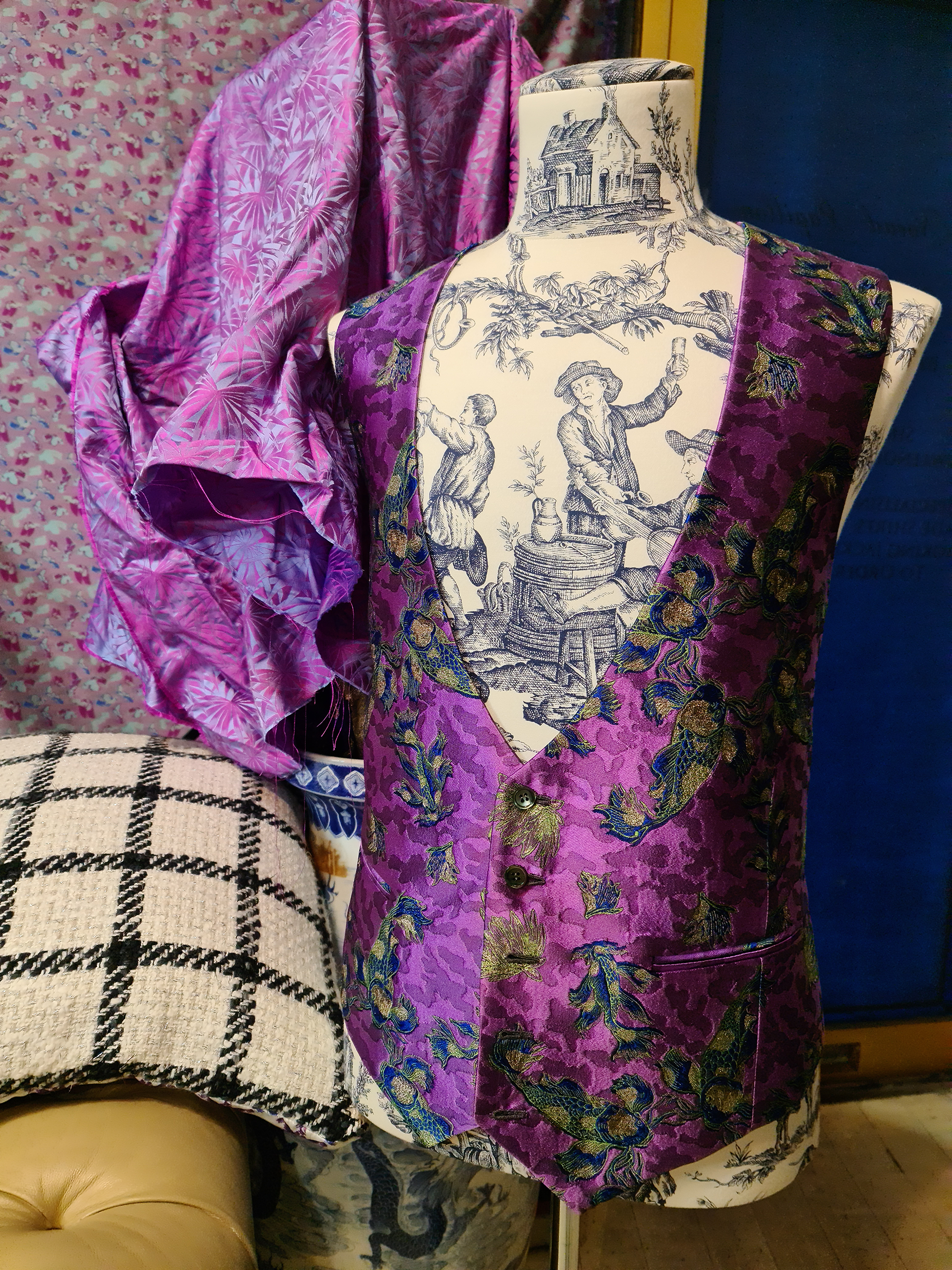 A Silk Vest For The Window - Paying Homage To The Early Days Of Charvet