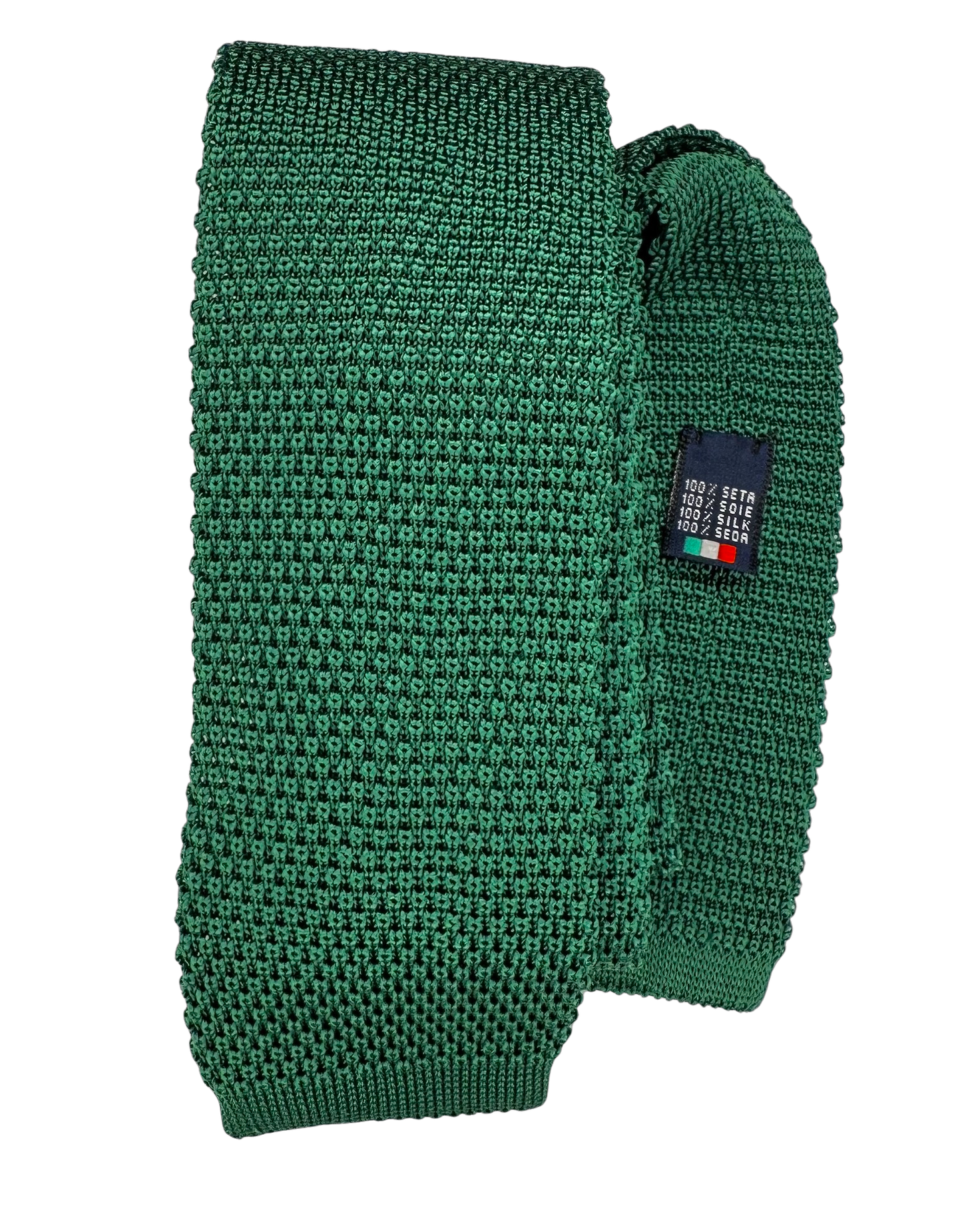 Kelly Green Knitted Tie