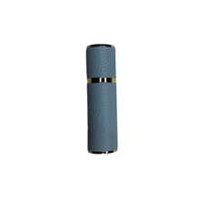Load image into Gallery viewer, Limited Edition Engraved PU Leather 10ML Atomiser In Aegean Blue | New!
