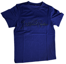 Load image into Gallery viewer, NAVY EMBOSSED LNP T SHIRT | New!