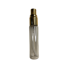 Load image into Gallery viewer, Limited Edition Engraved PU Leather 10ML Atomiser In Gold | New!